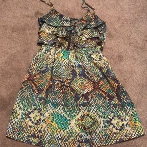 Spaghetti strap short dress